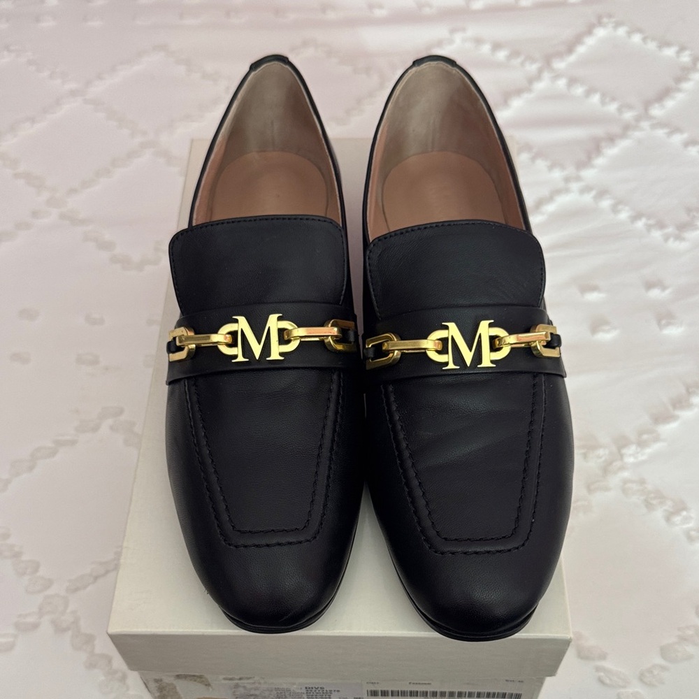 MaxMara Moccasins with Logo